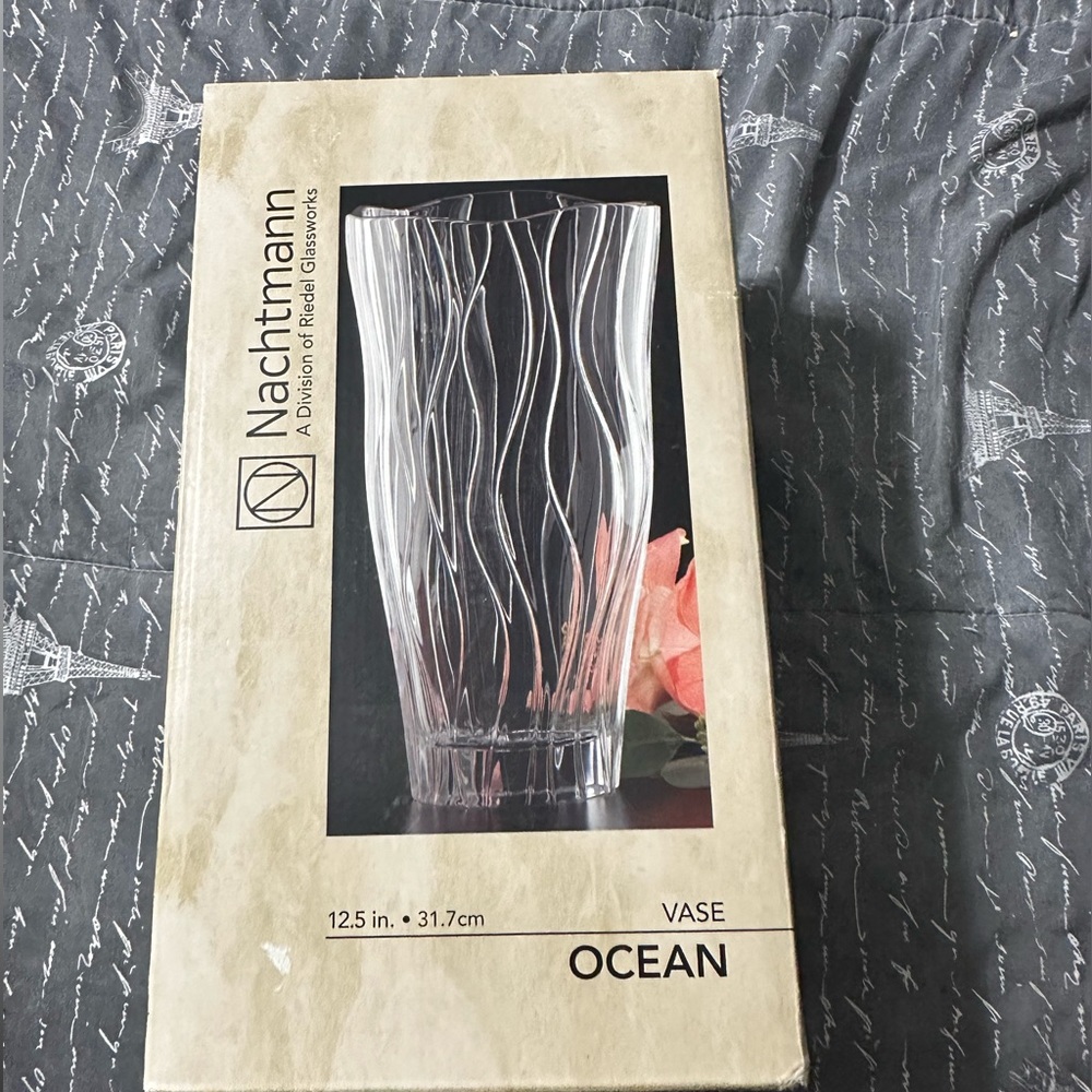 COPY - New Nachtmann  Lead Crystal Ocean Vase